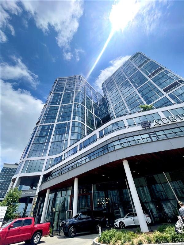 Modern commercial office building